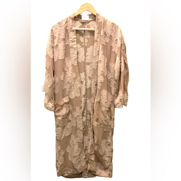 WILFRED Durante Kimono Coat in Nutmeg Sz S - Picture 4 of 9